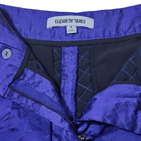 Elizabeth and James Satin Jody Dress Shorts - Picture 3 of 7